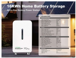 16KWh Home Energy Storage Battery
